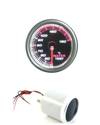 TERMOMETRO TEMPERATURA ACQUA SFONDO NERO ILLUMINAT