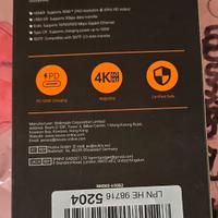 NOVOO USB-C 8 in 1 Hub Alluminio Argento