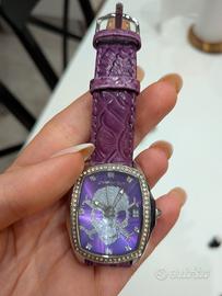 Orologio Chronotech Donna Teschio Viola Glitter e