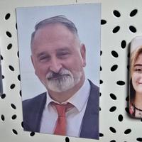 Spille rotonde e quadrate, Foto su magneti