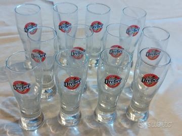 12 bicchieri Birra Dreher (nuovi)