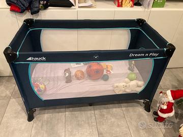 Box campeggio bimbi Hauck con materasso