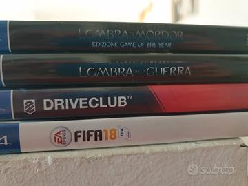 Giochi play station 4