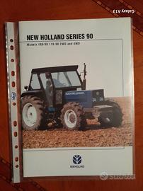 New Holland-Brochure in inglese Serie 90
