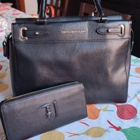 Borsa e portafoglio originali Trussardi 