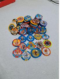 98 gettoni Topps Calcio Serie A – lotto raro