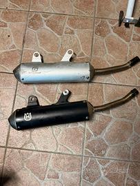 silenziatori/ scarico ktm husq gas gas