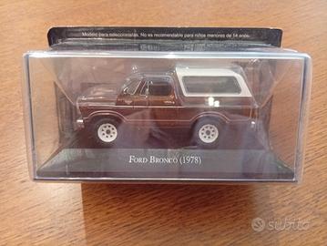 Ford Bronco. 1978. Mexico. 1/43. Modellismo.