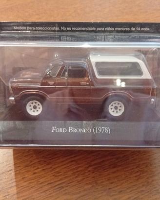 Ford Bronco. 1978. Mexico. 1/43. Modellismo.
