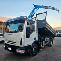 IVECO EUROCARGO 100E18 EURO 5 GRU E RIBALTABILE