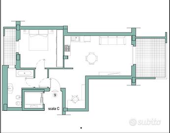 PE DC9 Appartamento bilocale nuova costruzione