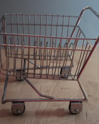 Carrello porta CD in metallo 