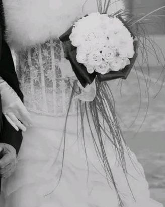 abito da sposa completo 