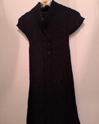 cardigan  nero smanicato
