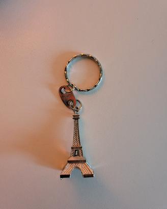 Portachiavi metallo 5 cm francia parigi
