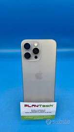 APPLE IPHONE 15 PRO MAX 256   BATTERIA 100 % USATO