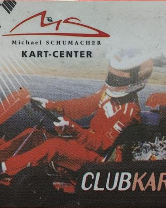 👉 Tessera originale anni ’90 Michael Schumacher