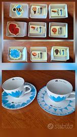 Set Mulino Bianco 2 tazze e piattini + Sorpresine