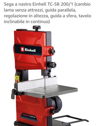 Sega a nastro einhell 