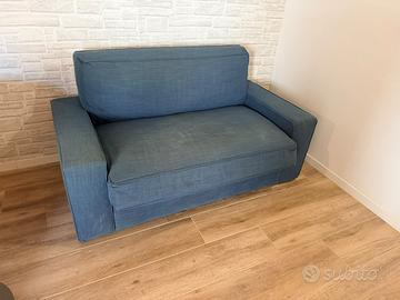 Divano Letto 2 Posti Blu Ikea