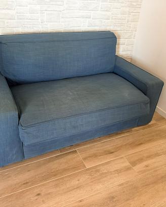 Divano Letto 2 Posti Blu Ikea