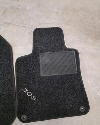 Tappetini in moquette Peugeot 308 - set 4 pezzi