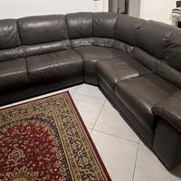 Divano in Vera Pelle Divani&Divani by Natuzzi