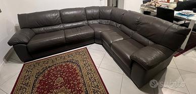 Divano in Vera Pelle Divani&Divani by Natuzzi