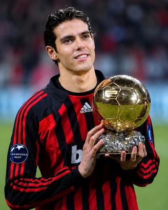 Fotografia Milan Kakà pallone d'oro 2007