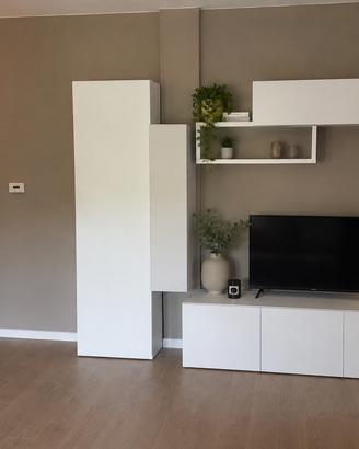 Parete attrezzata SME moderna Tv