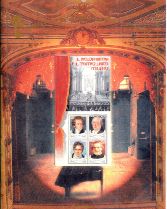 2001 FOLDER n.1 MELODRAMMA ITALIANO
