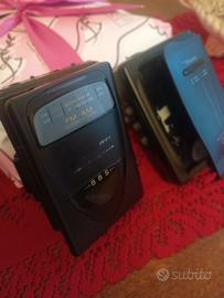 Coppia di walkman anni 90 funzionanti