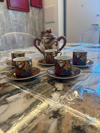 Porcellana Satsuma - set da caffe’