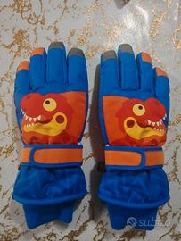 guanti da neve bambini 6-8 anni