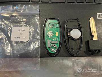 Chiave auto Nissan Qashqai JUKE XTrail Micra