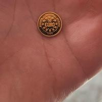 moneta in oro 50 euro 1998