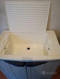 Lavatoio in resina
