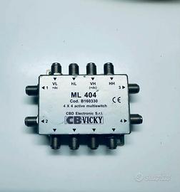 Multiswitch x impianti satellitari multiutenza