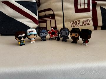 Funko pop kinder joy stranger things 7 personaggi