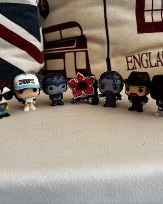 Funko pop kinder joy stranger things 7 personaggi
