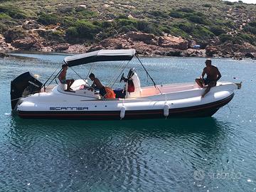 Gommone Scanner Envy 710 con Mercury Verado 250hp