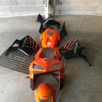 Carene cbr 600rr 2006 fire orange pearl