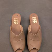 Ciabatte Zatteroni PriPenPes Made in italy Beige