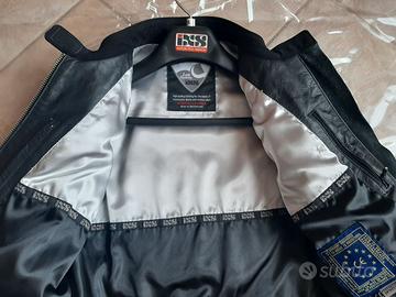 Giubbotto MOTO  donna Marca IXS - 44 pelle nero