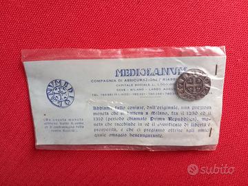 Ambrosino piccolo Mediolanum Assicurazioni anni '7