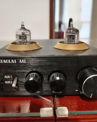 Ampli + scatola + valvole + casse 