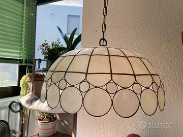 Lampadario in madreperla