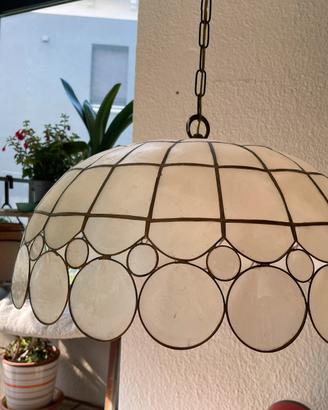 Lampadario in madreperla