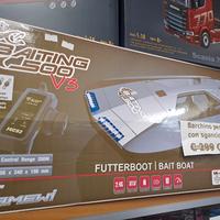 barchino da pesca sgancio esca pastura 