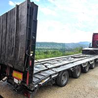 Bertoja ribassato buche verricello binari